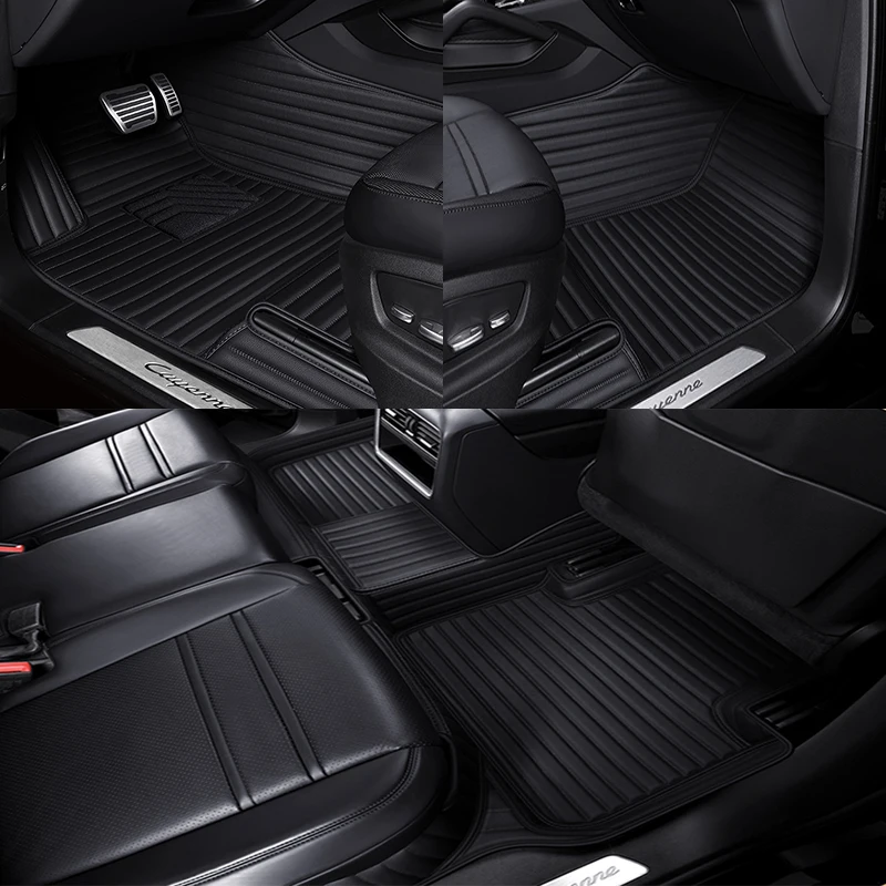 ArtificialLeatherCustomCarFloorMatsforHyundaiEquus4Seat2010