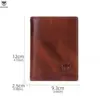BULLCAPTAIN New 100% Leather Men's Wallet High Quality Product Leather Men's Wallet Multifunctional Card Slot Short Wallet QB017 2