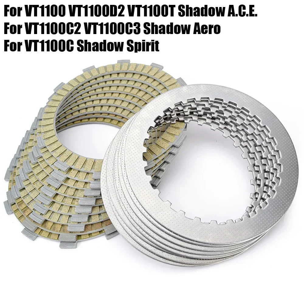 Для Honda VT1100 VT1100D2 VT1100T Shadow A.C.E. Сцепление VT1100C2 Shadow Saber VT1100C3 Shadow Aero VT1100C VF1000