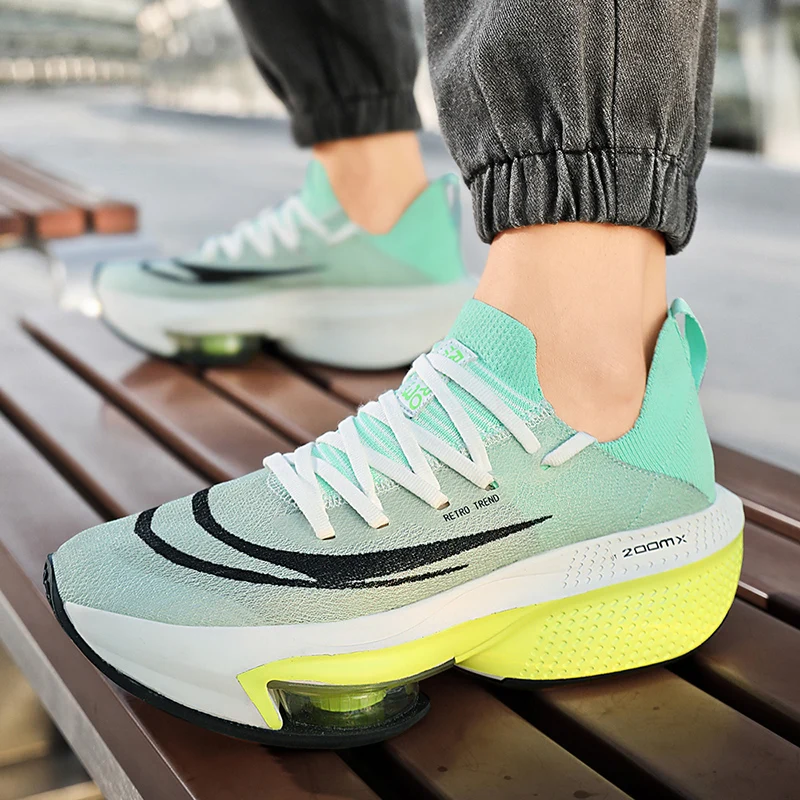 

Couple Style Breathable Shoes for Men Sneakers Spring Non-slip Men Platform Shoes Trendy Air Cushion Shock-absorbing Men Shoes