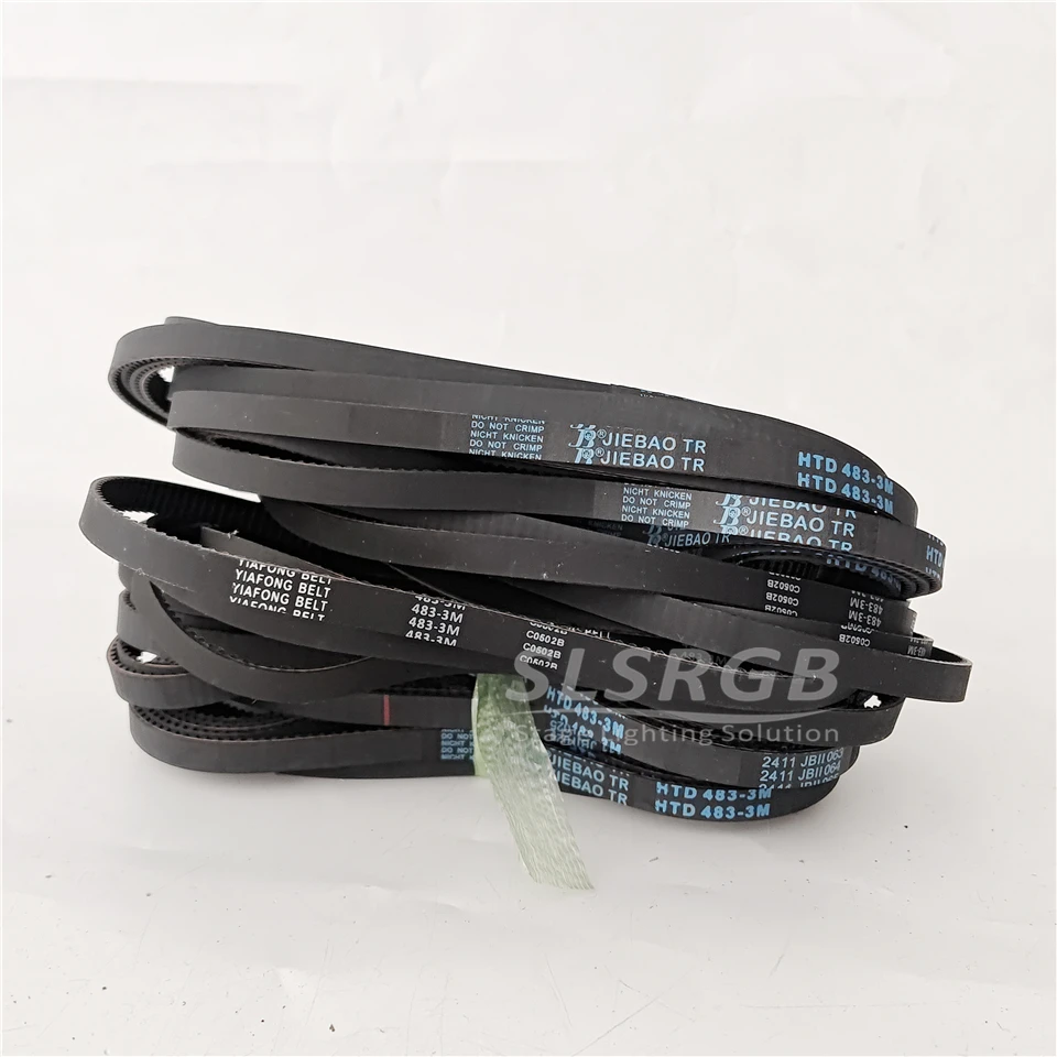 SLS X Y Bands belt for stage beam spot wash moving head Light Axis Arm Synchronous belt 3M 525 375 378 477 480 483 543 522