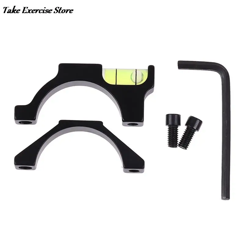 25.4mm/30mm Ring Bubble Level Balance Pipe Clamp Bracket for Scope Hunting Riflescope 1 Pc ring bubble level clamp bracket