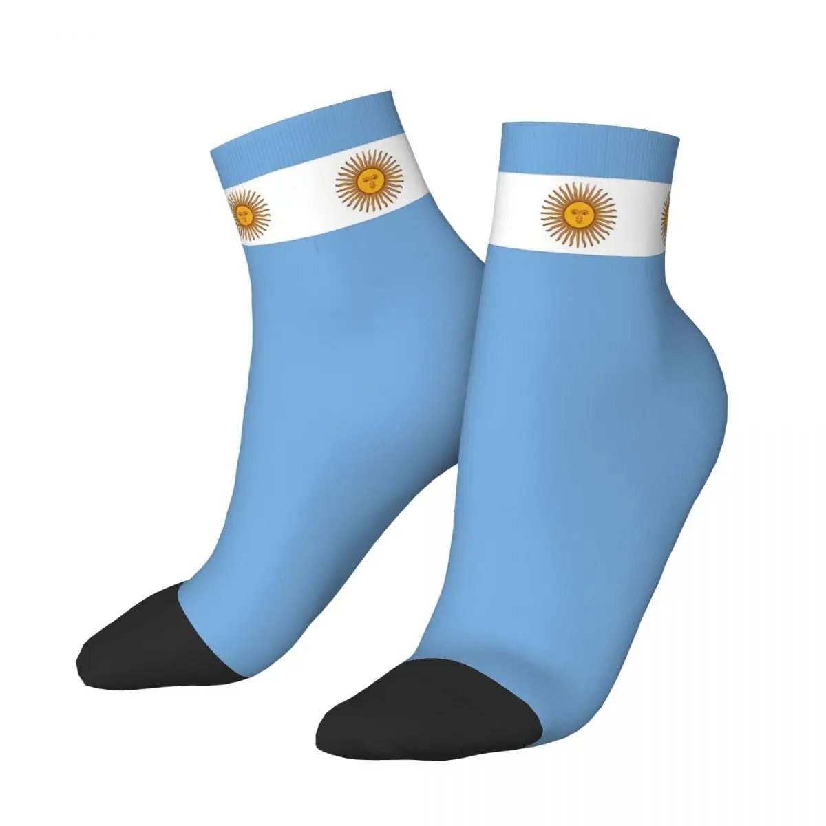 

Argentina Flag Men Women Socks Outdoor Novelty Spring Summer Autumn Winter Stockings Gift