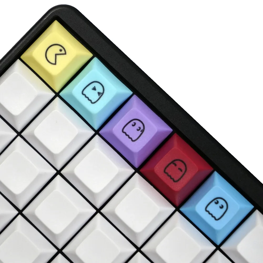 Npkc-bonito Emoticons Keycaps Oem Dsa Suplementar Keycap Pbt Material para Teclado Mecânico Keycaps Faça Você Mesmo Jogo Pcs - Imagem 5