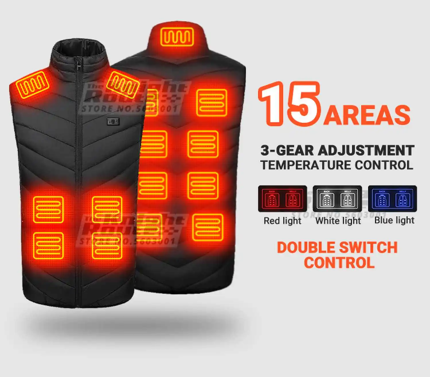 Sc0a39a4f36cf45e6b2db309e10a18301T 21 Areas Self Heated Vest Heating Jacket Men Motorcycle Thermal Women's USB Jacket Heating Vest Warm Clothing Fishing Winter Mallzona