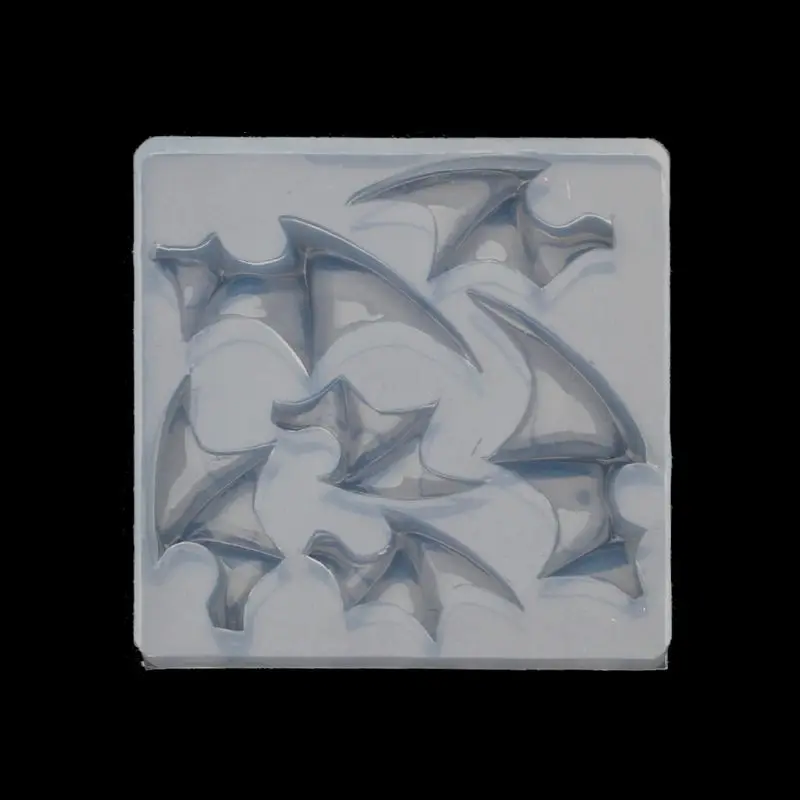 

Wings Hair Pin Mold Epoxy Barrette Mold Crystal Mould for DIY Crafts