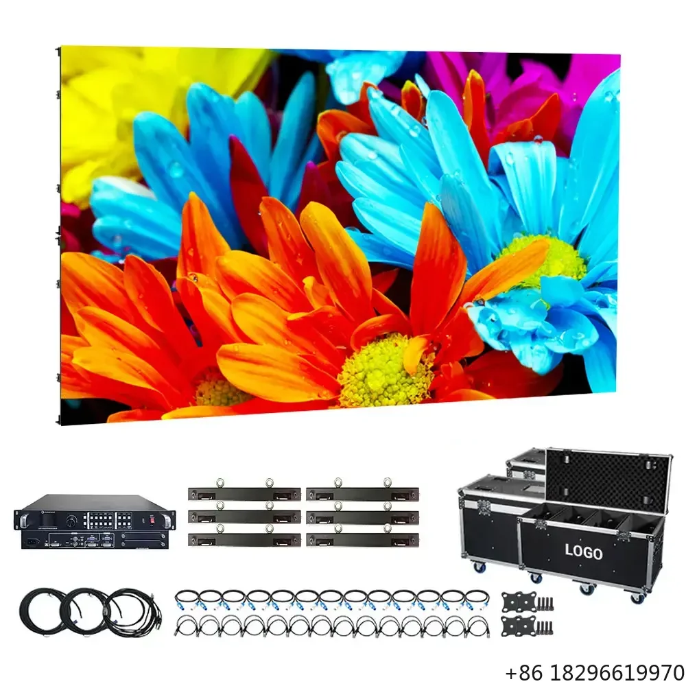 P2.976 LED 무대 스크린 생생한 색상 초슬림 경량 스마트 쿨링 초광시야각