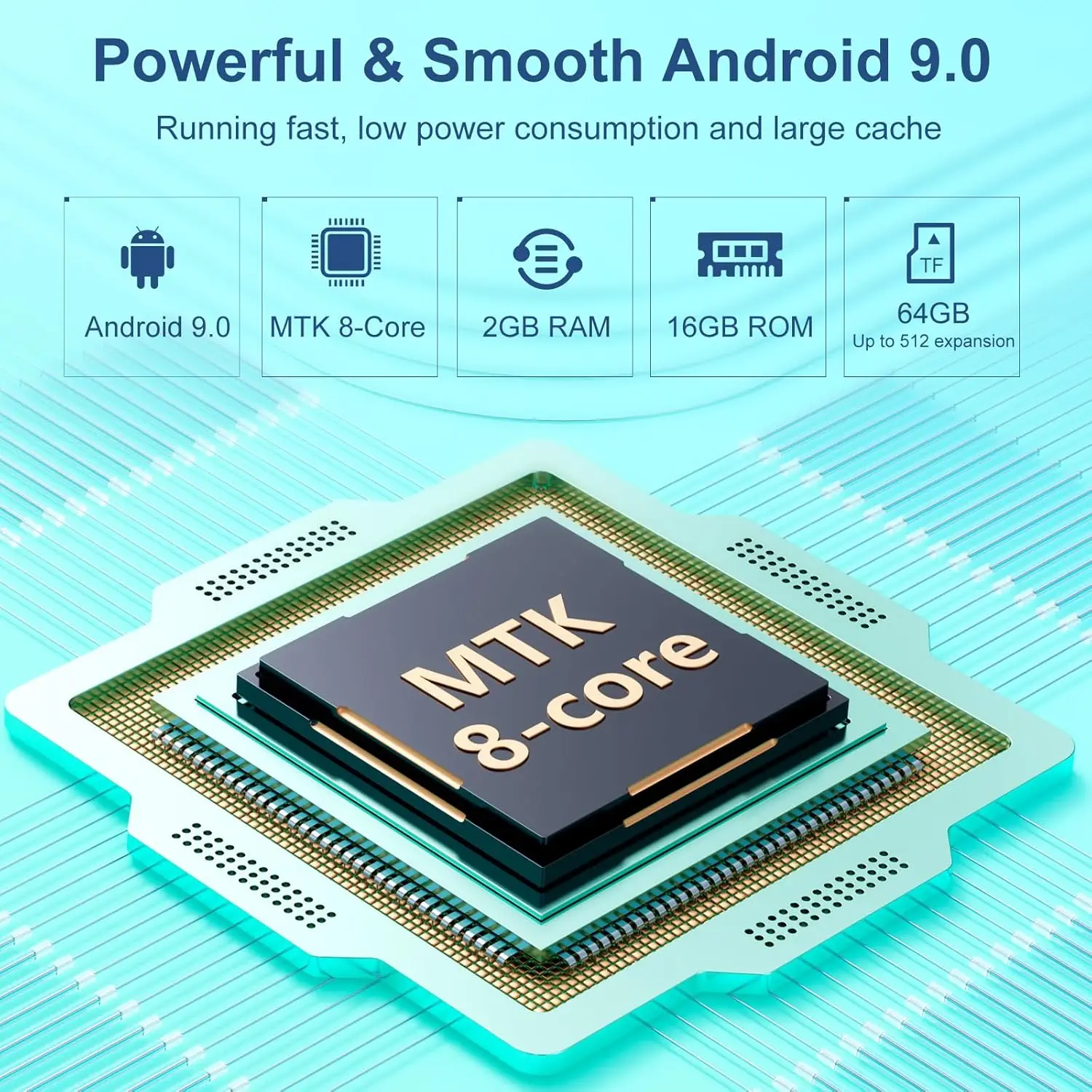 Android MP3 Player with Bluetooth and WiFi