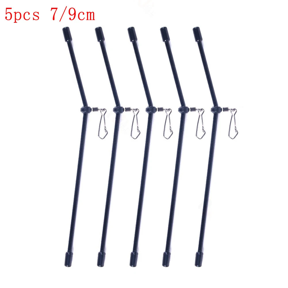 5/20pcs Feeder Fishing Anti Tangle Luminous Anti Tangle With Snaps Tube Balance Connector Fishing Tools Tackle