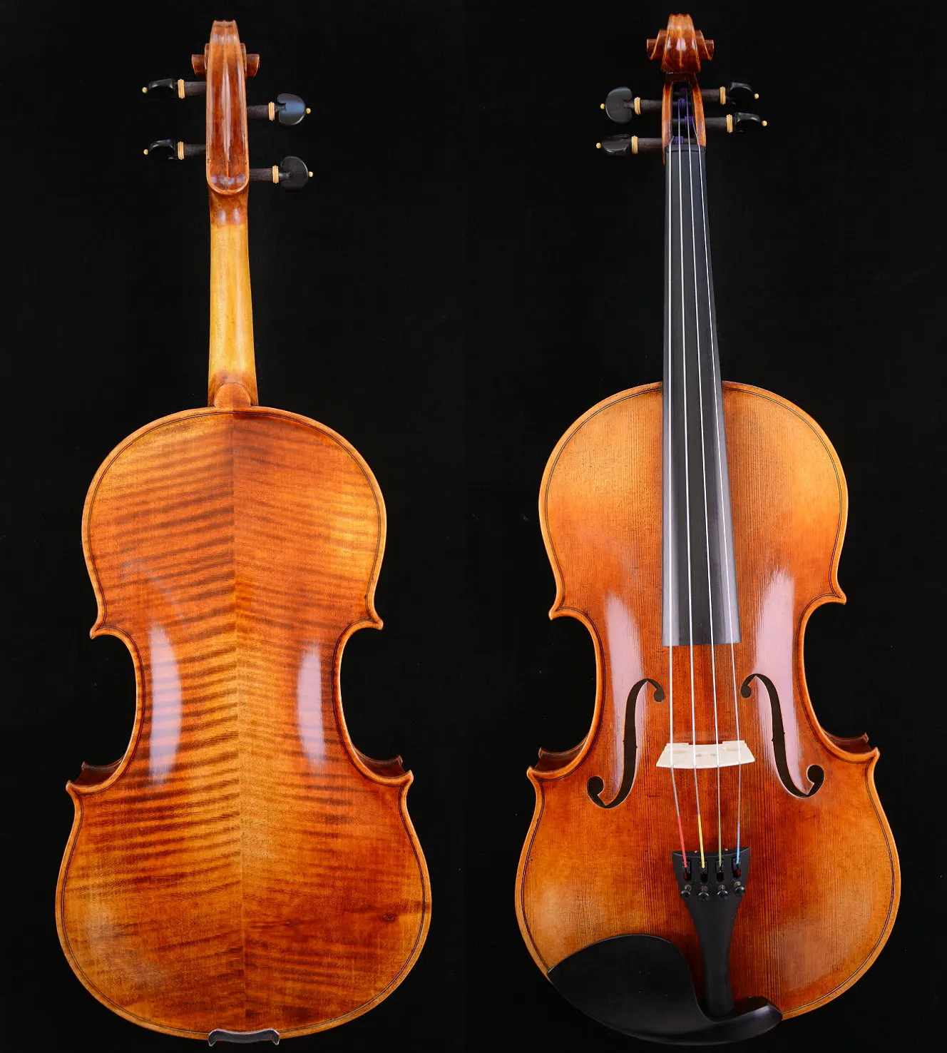 ACTUAL PHOTO Pro Level 16'' Viola Fantastic Sound Stradivari Viola Model M-030