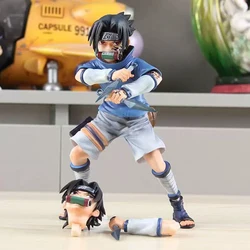 Naruto Anime Uchiha Sasuke Collectible PVC Statue Figurine Decor - 18.5CM (Uchiha Sasuke)