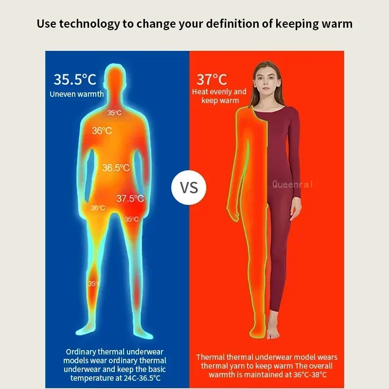 

Bottom Set Winter Heaters Clothing 2022 Thermal For Skin Autumn Lingerie Seamless Women's Underwear Second