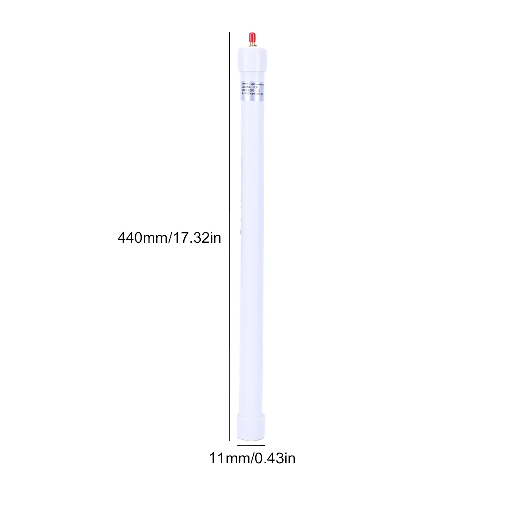 PVC 하우징이 있는 1090MHz 반파 안테나 12DBi 스트립 라인 수신 안테나 신호 수신용 SMA 암형 안테나