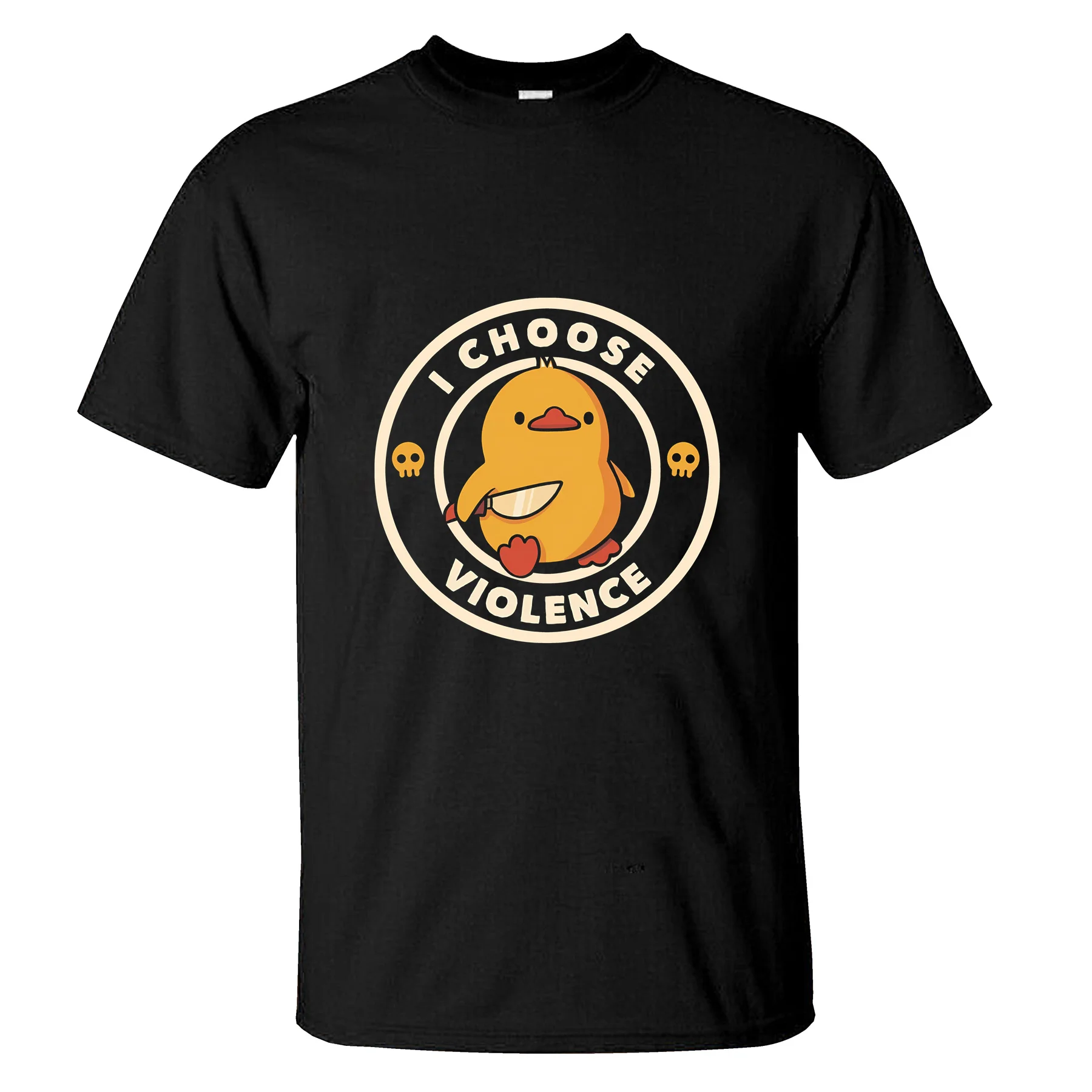 

I Choose Violence Funny Duck By Tobe Fonseca Classic T-Shirt