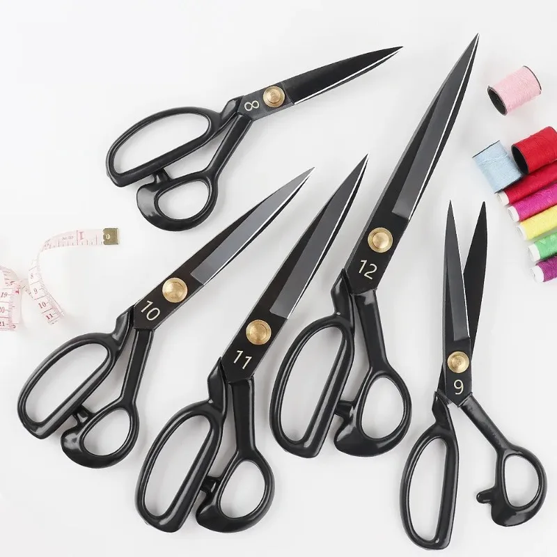 Professional-sewing-scissors-tailors-fabric-needles-thread-cutting ...