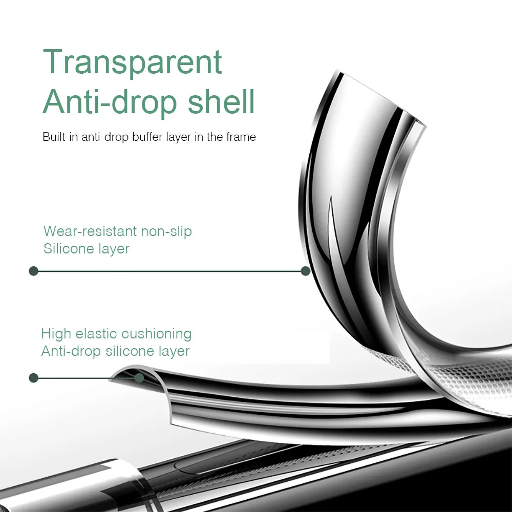 Premium Clear Airbag TPU Waterproof Phone Case
