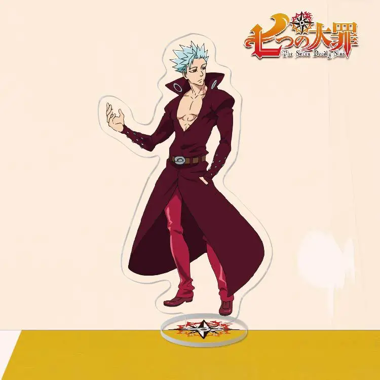 The Seven Deadly Sins Nanatsu No Taizai Meliodas Ban King Hawk Acrylic  Stand Figure Desk Decoration Collection Model Toy Gifts - Action Figures -  AliExpress