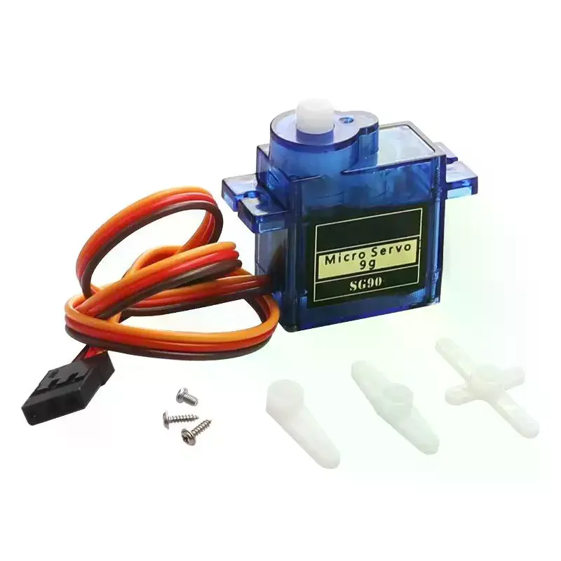 1/3 pezzi RC auto robot braccio Arduino avviamento progetto fai da te SG90 9G micro servomotore 180 ° /360 ° Servo digitale 5V - immagine 5