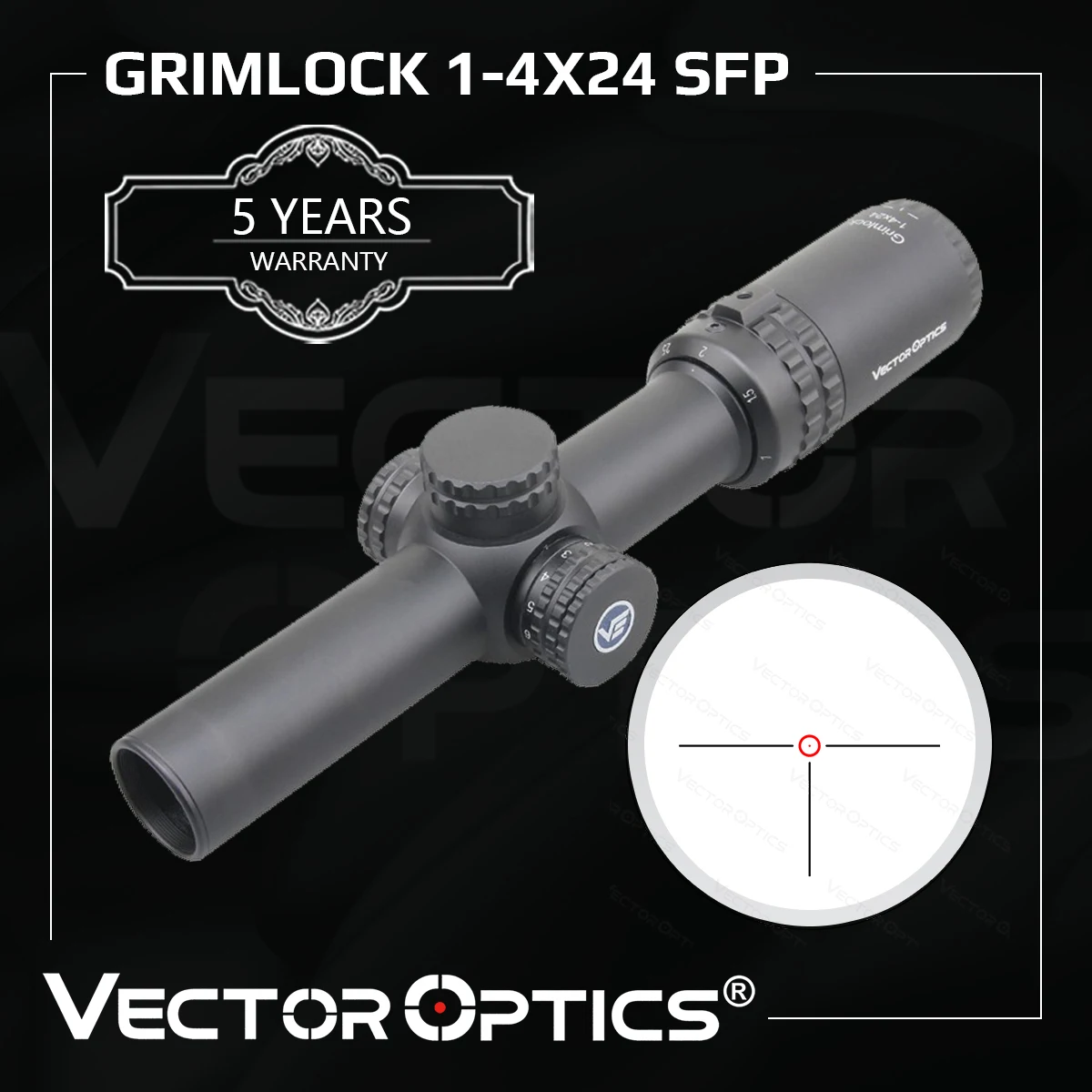 Vector Optics Grimlock 1-6x24 IR ライフル Vector Optics Grimlock 1-6x24 IR ライフル