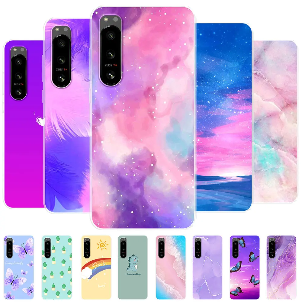 Per Sony Xperia 5 Iv Custodie Custodia Morbida In Silicone Trasparente Per Sony Xperia 10 Iv Cover Coque Per Sony Xperia 5 Iv Fundas