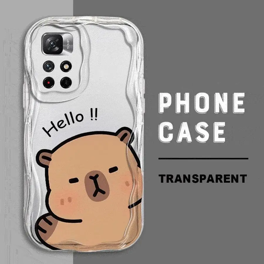 Capybara-Themed Durable Phone Case Cover