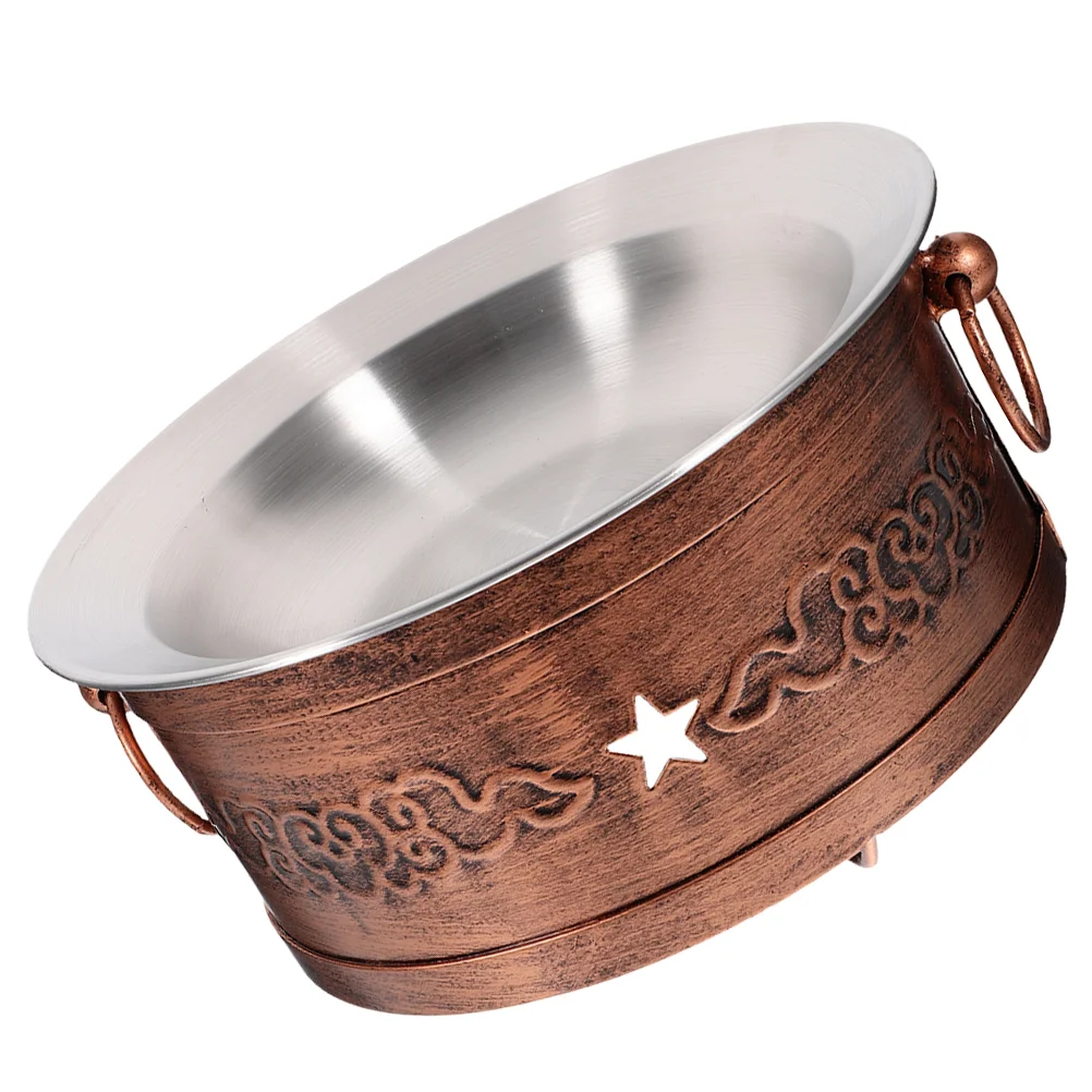 

Stainless Steel Griddle Pan Cooking Tool Kitchen Pot Foods Cookware Hot Restaurant Conure