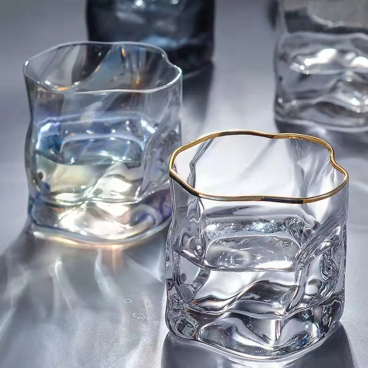 Shining Crystal Old Fashioned Tumblers 280Ml Capacity Set Of 4