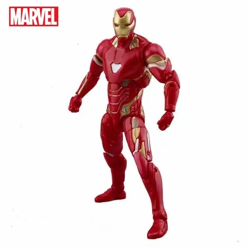 

Marvel Anime Peripheral Figures Movable Iron Man MK50 Model 6 Inches Boxed With Lights Collection Ornaments Toys Gifts Wholesale