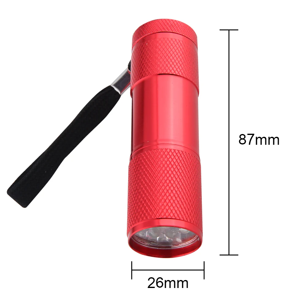 uv flashlight uv curing lamp 9W UV Resin Curing Lamp Light LED 395nm UV Flashlight For Epoxy Resin Cure Adhesive Glue Jewelry Equipments Tool