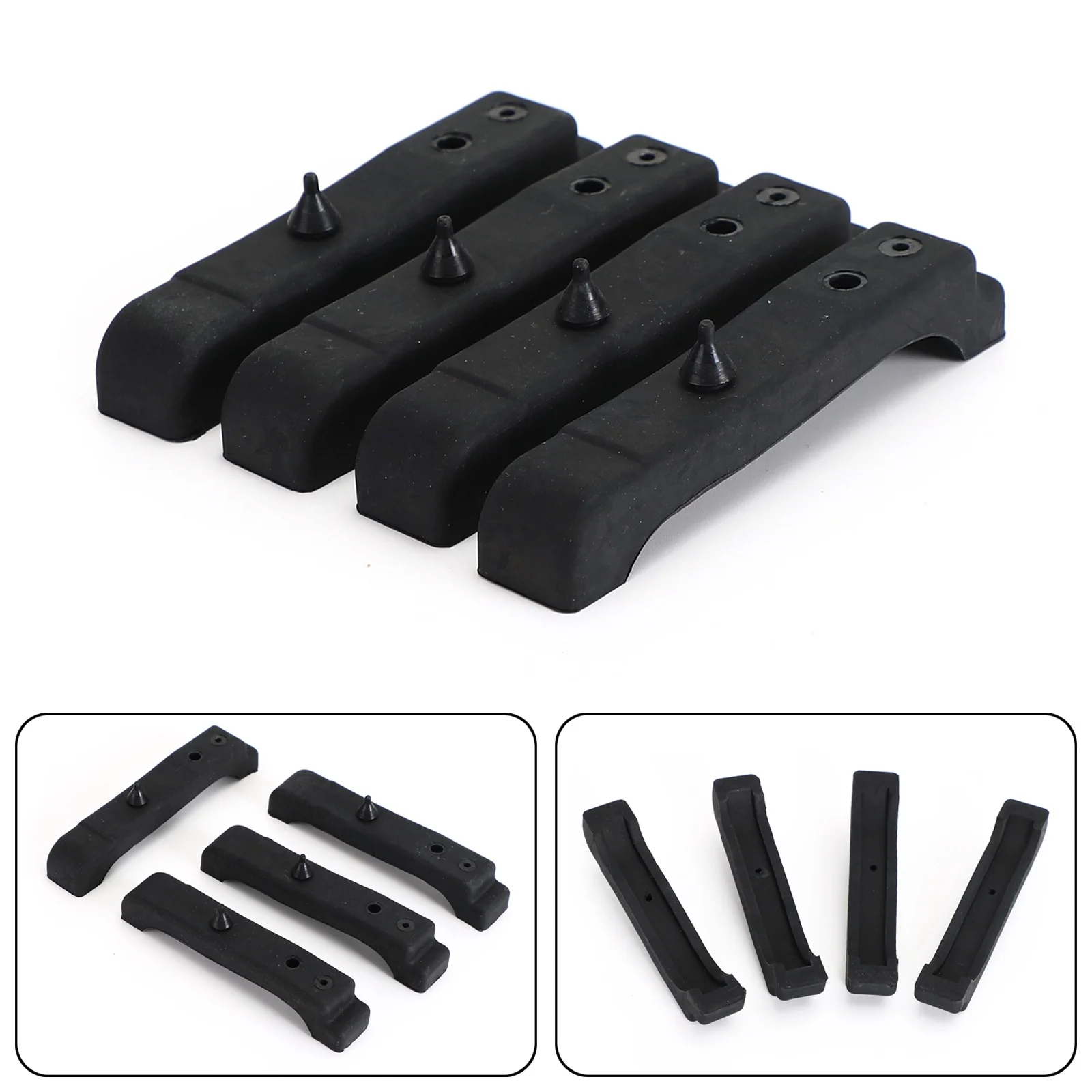 

For GM Buick Chevy Pontiac Upper and Lower Mounting Cushion Replace 4012326682S Insulator Pads 4 Core Radiator Support Pad