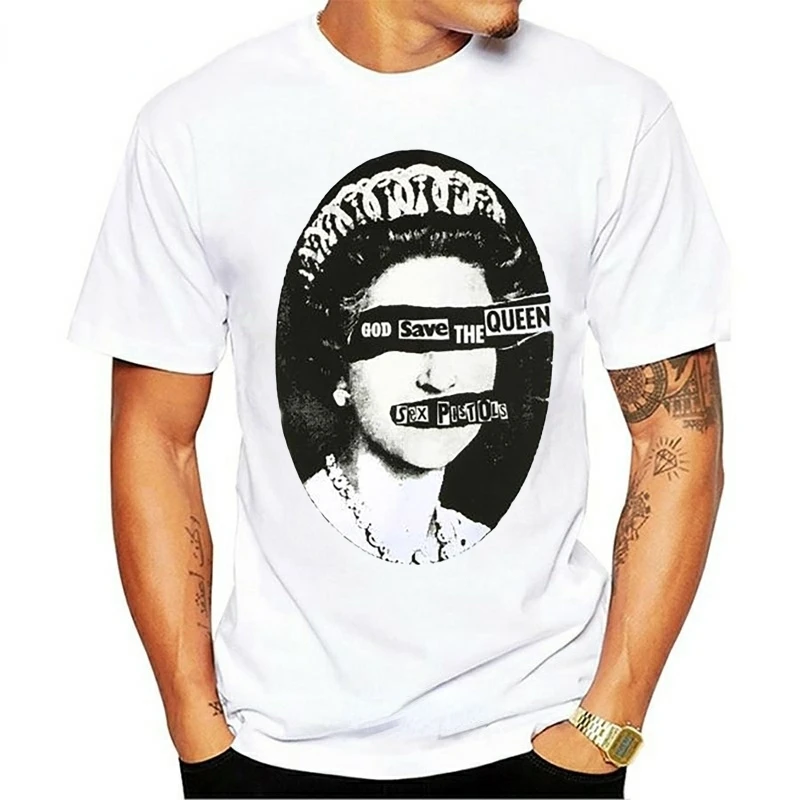 

Queen Elizabeth New T-shirt Men's Casual Street Harajuku T-shirt All Season Suitable for Men and Women