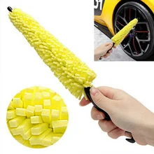 

Car Wheel Brush Tire Cleaning Brushes Tools Car Rim Scrubber Cleaner Duster Handle Motorcycle Truck Wheels Car Detailing Brush