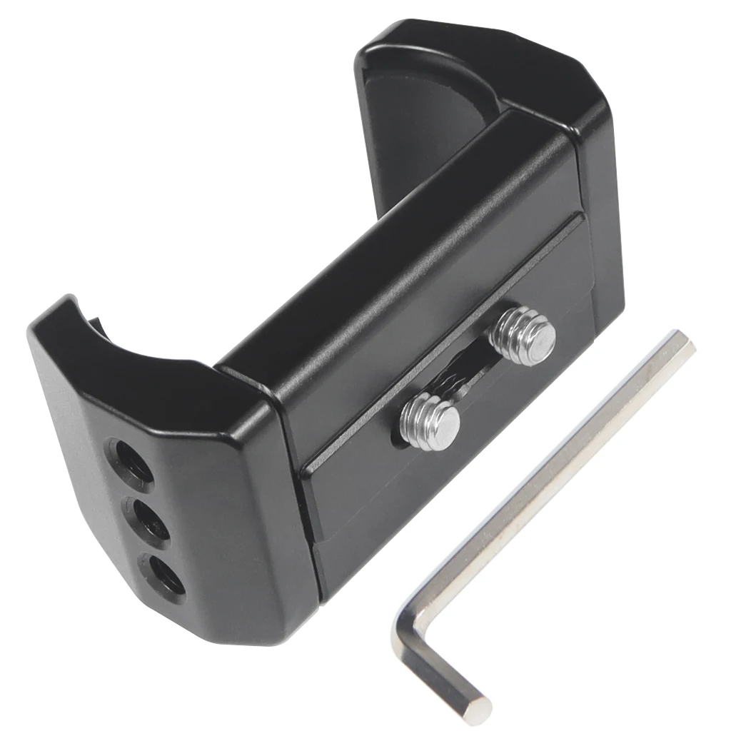 Universal Power Bank Clamp Mobile Phone Clip SSD Holder Cold Shoe Mount for iPho