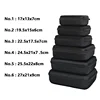 1Pc EVA Storage Box Travel Zipper Small Bag Portable Protective Storage Case Outdoor Tools Bag 6kinds Size Organizer Accessories 6