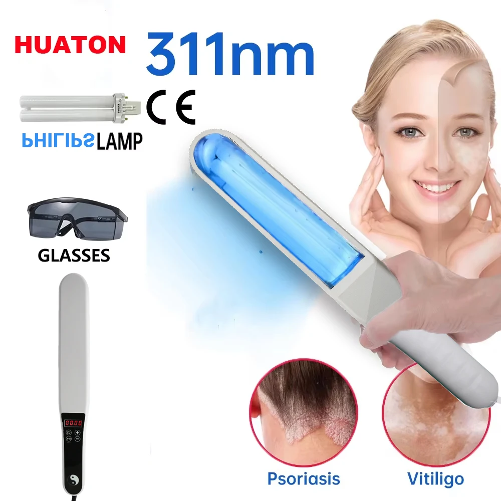 Psoriasis Treatment Equipment 311nm UV Lamps Phototherapy Medical Device Uvb Treatment Lamp for Vitiligo Psoriasis uvb light therapy lamp