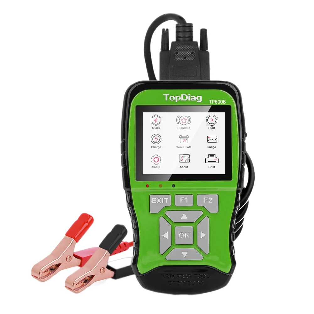 

TopDiag TP600B OBD Scanner 12V Battery Analyzer Intelligent Dual-System Car Diagnostic Tool For-Audi Skoda