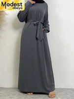 Moderate Abaya Fashion New Turkey Abaya Arab Dubai Islamic Clothing Muslim Women's Clothing Abaya Women Mose Women's Dress 1