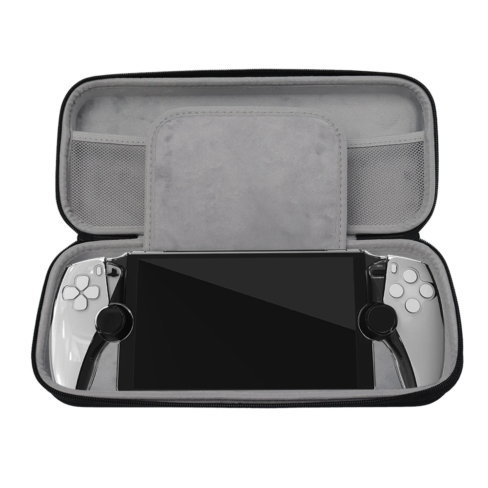 Carrying Case Shockproof Portable Storage Bag Anti Scratch Protective Bag with Mesh Pocket for PlayStation Portal Console