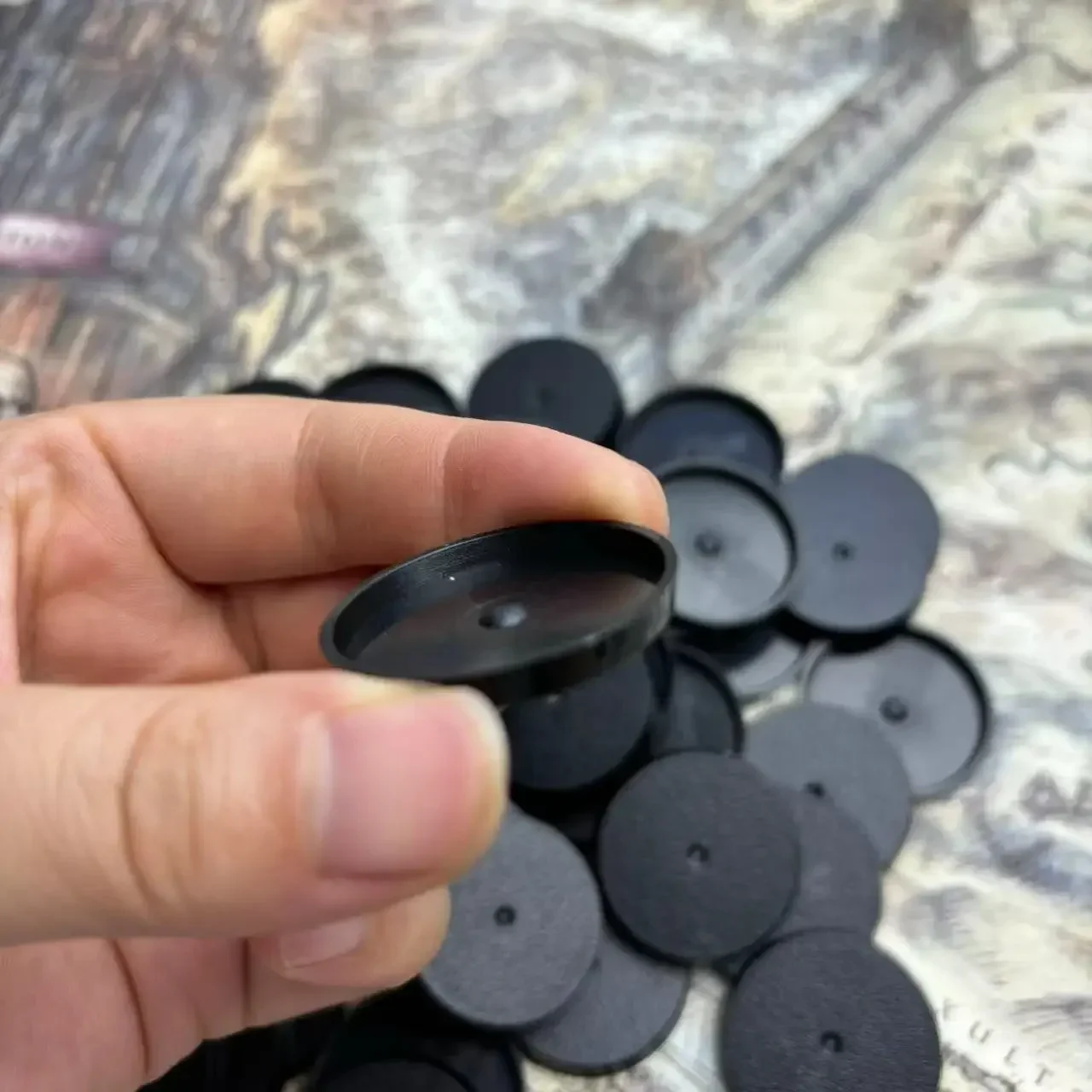 Plastic 32mm Round Bases For Warhammer Miniatures And Boardgame 3