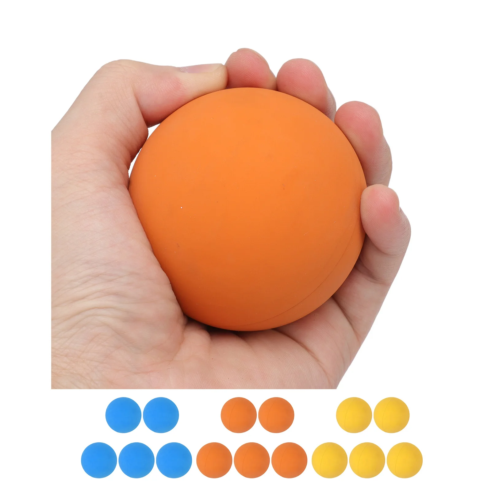 Hand Exercise Balls Lightweight Multi Purpose 6cm Bouncy Ball Rubber Elastic Easy To Grip for Kids for Lakes