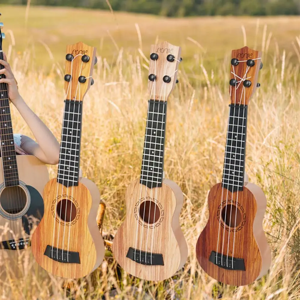Ukulele Set 1pc Wooden Ukulele Beginner Acoustic Instrument for Starter