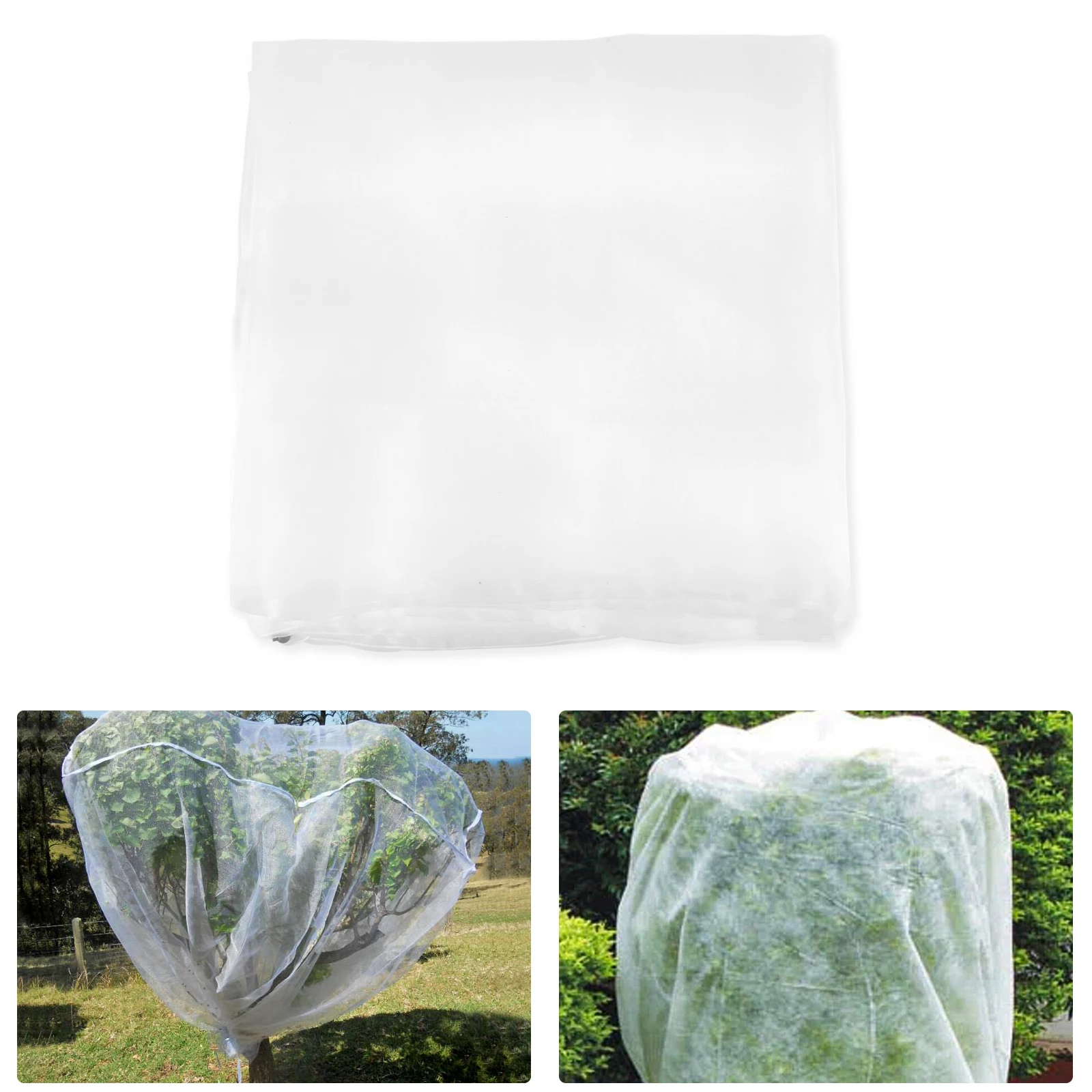 

Сетка для фруктовых деревьев с застежкой-молнией, 3x3 м