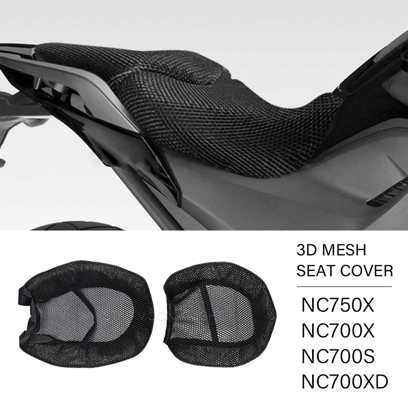 Honda NC700S NC700X NC750X Anti-Slip 3D Mesh Fabric Breathable