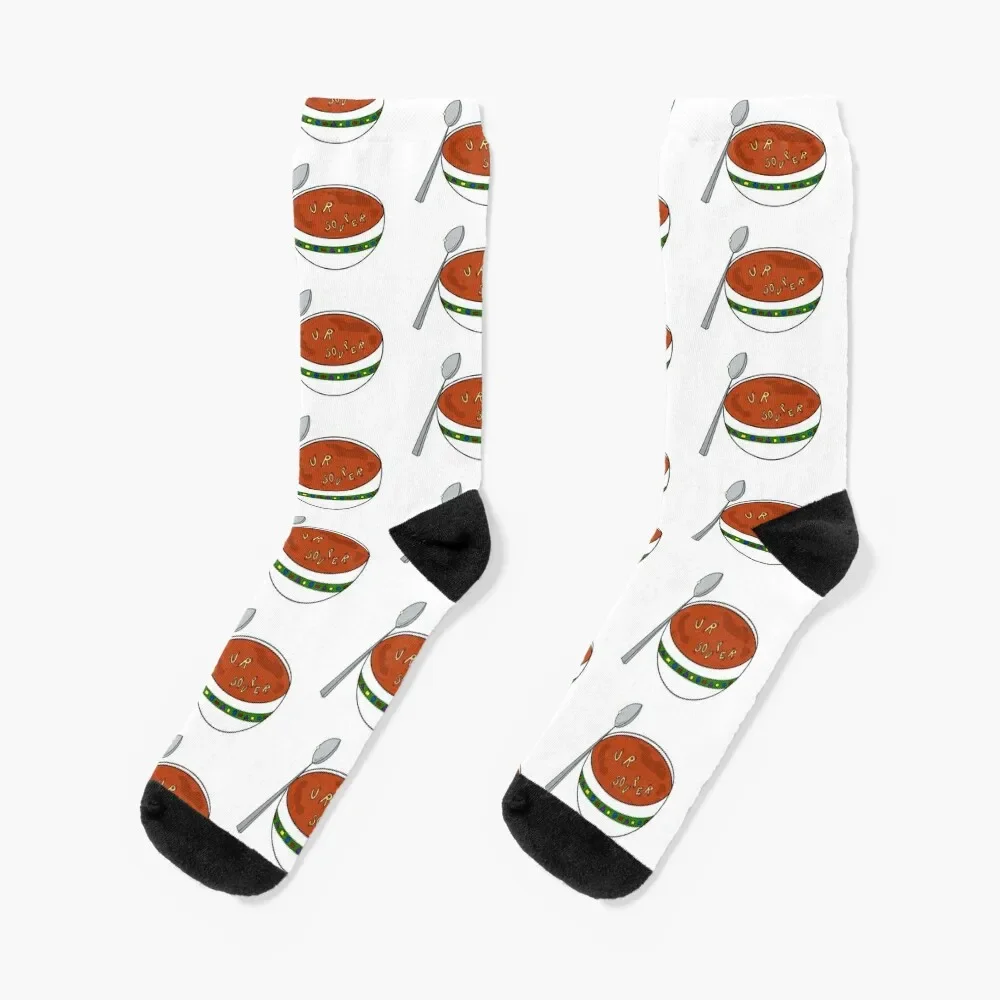 

U R Souper! by andeecorn Socks christmas gifts floor Boy Child Socks Women's