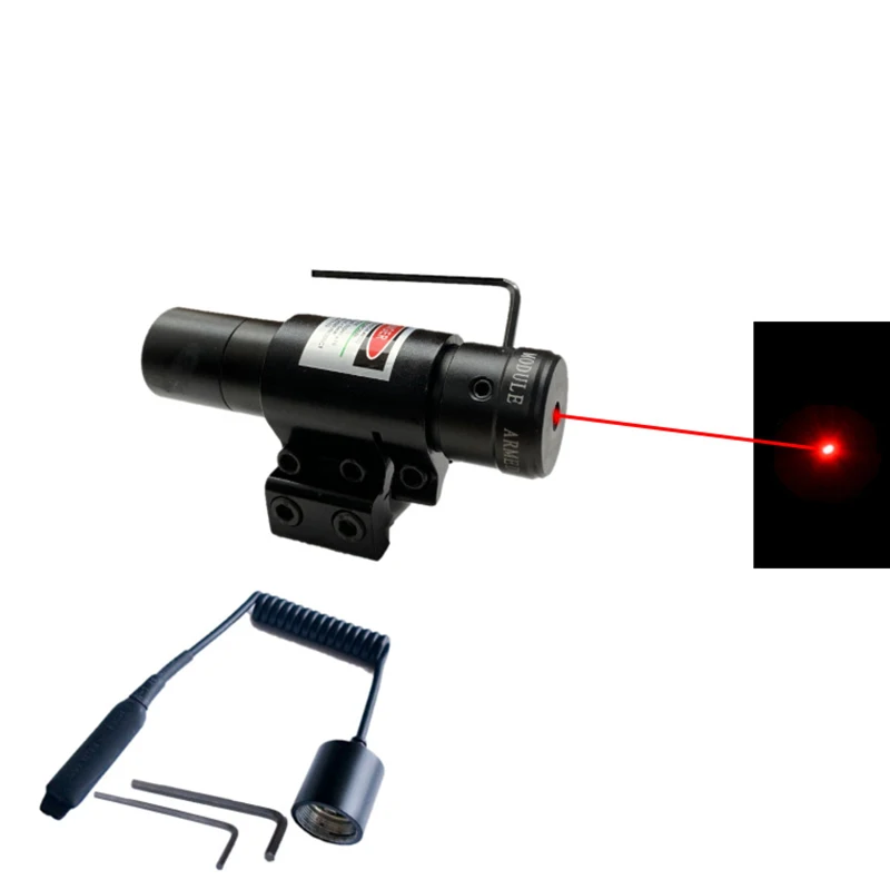 Red/Green Laser Rifle Accessories Infrared Small 20mm Card Slot Tube Clamp Hunting Rifle Ar 15 Scope Sight red dot laser sight laser sight