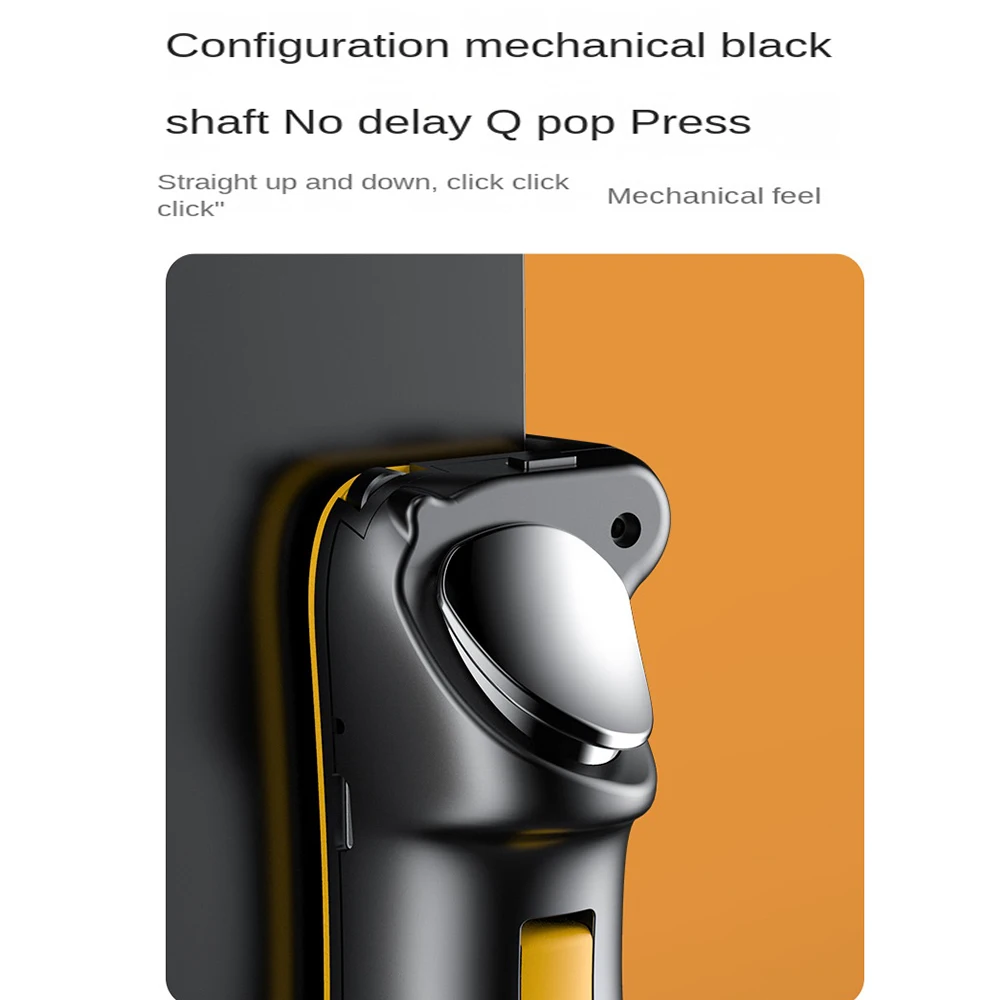 IPad PUBG Controller Six Finger Capacitance Adjustable Mobile Game Trigger Joystick L1R1 Button Gamepad Grip Tablet Accessories