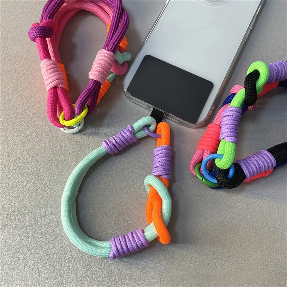 Korean Cute Knot Portable Anti-Loss Hand Bracelet Chain with Colorful Rope Design