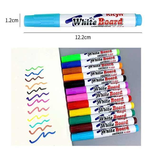 Magical Water Painting Markers  Kids Water Drawing Marker Pen - 8/12  Colors Water - Aliexpress