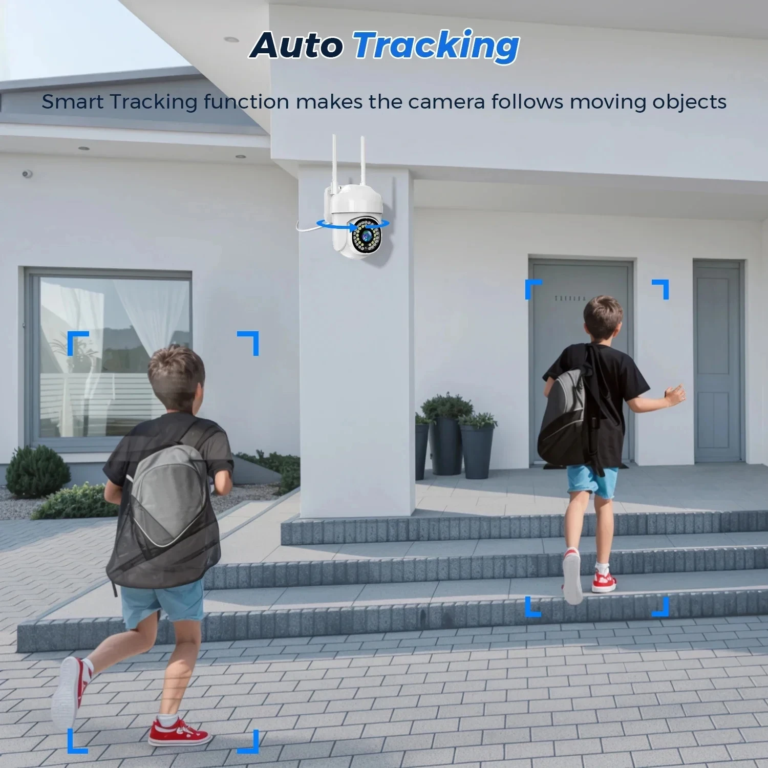 YOOSEE HD IP Camera 3MP 5MP WiFi Security Camera Outdoor Waterproof IP66 Motion Detection Auto Tracking Two Way Audio IP Camera 4