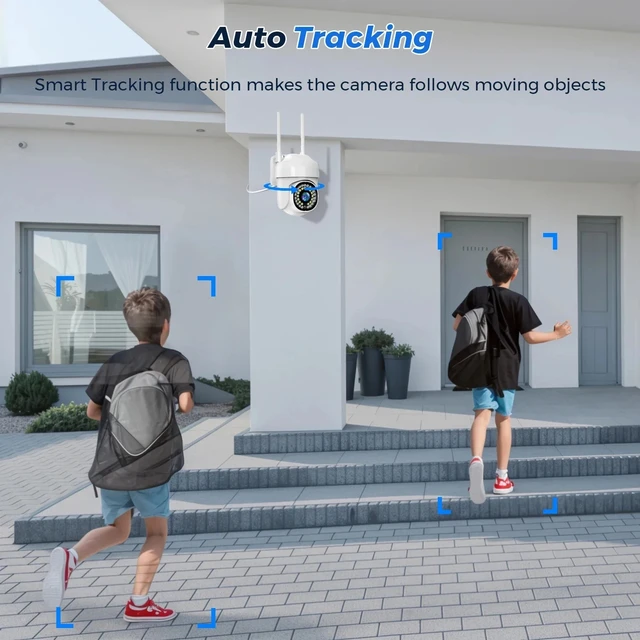 YOOSEE HD IP Camera 3MP 5MP WiFi Security Camera Outdoor Waterproof IP66 Motion Detection Auto Tracking Two Way Audio IP Camera 4